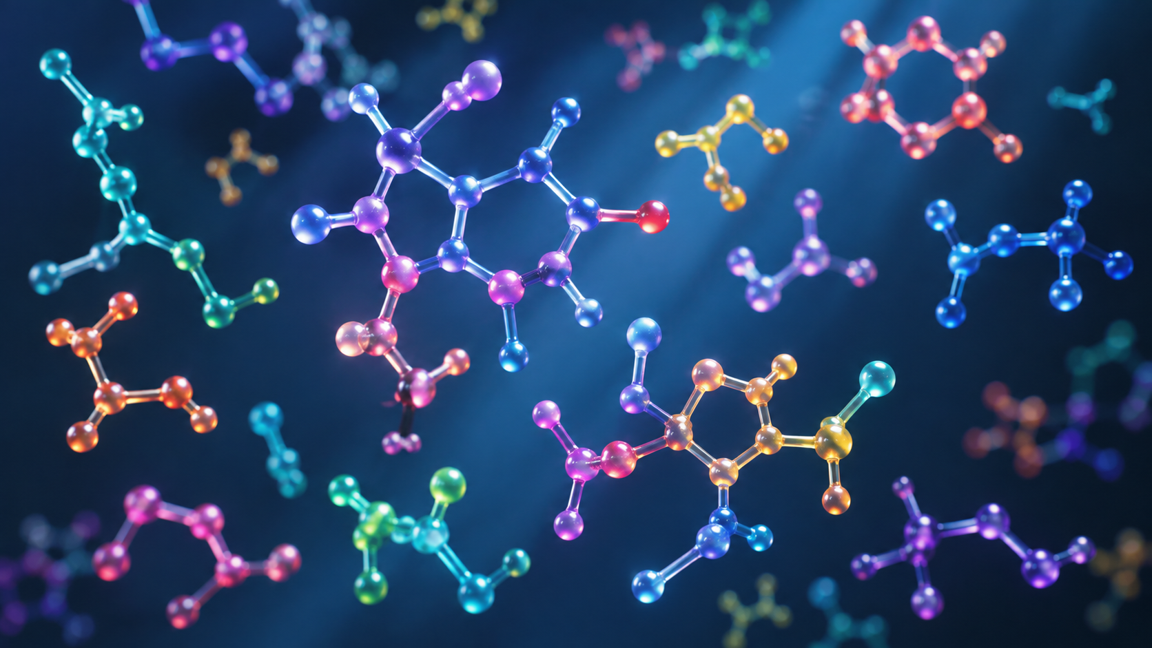 Moleküle der 5 Aminosäuren 